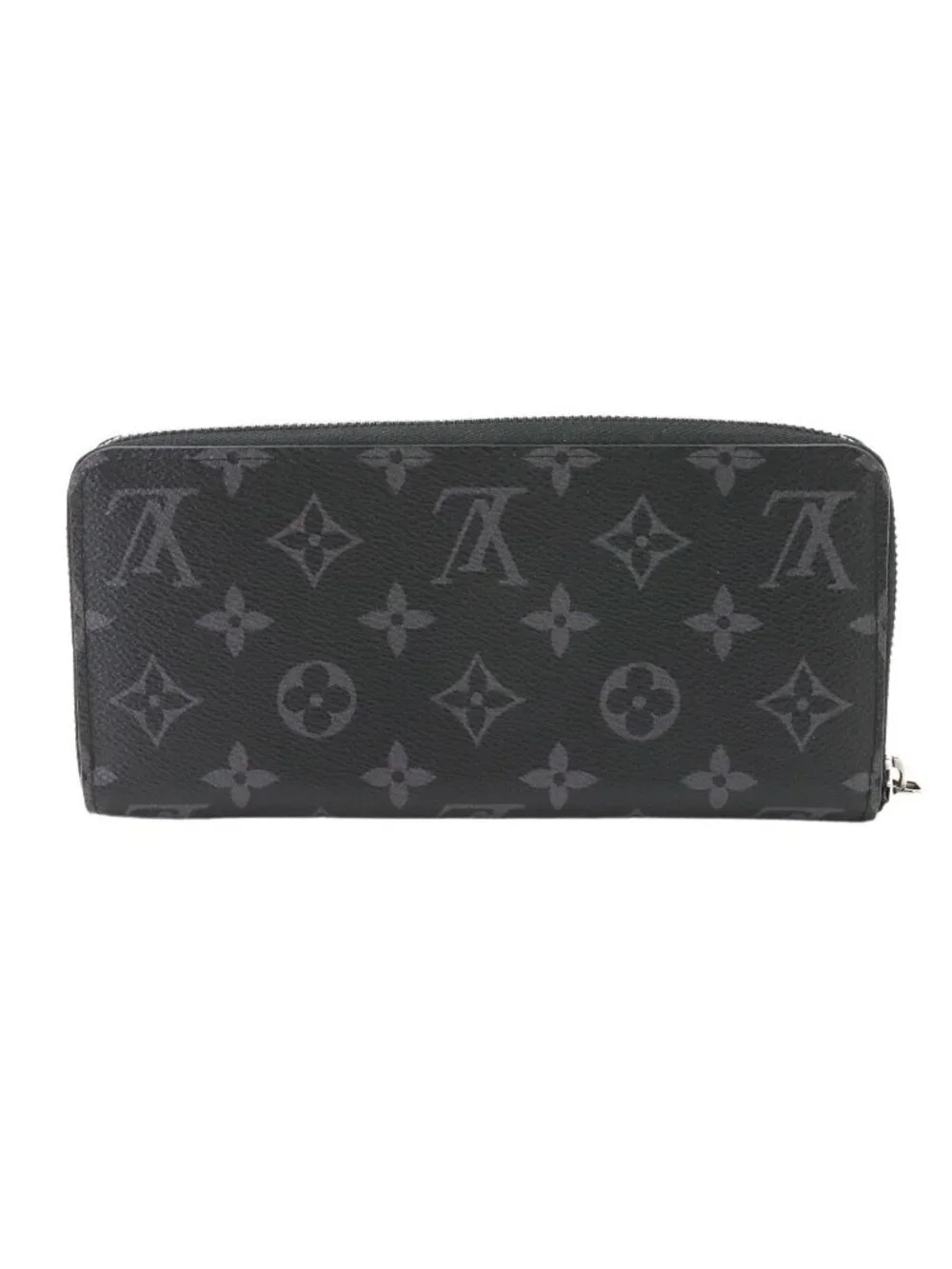 Louis Vuitton Monogram Eclipse Zippy Wallet Horizontal